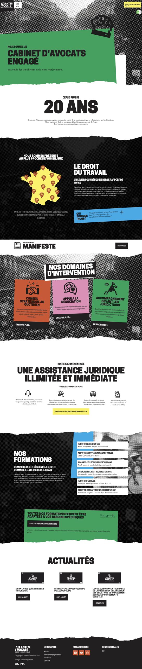 Site Atlantes - Après